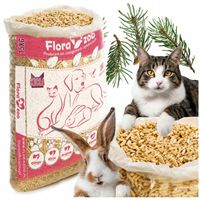 ŻWIREK DREWNIANY SOSNOWY JASNY DLA KOTA ŚWINKI KRÓLIKA DO KUWETA KLATKA