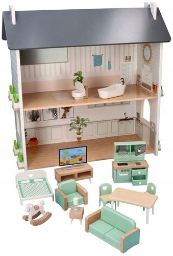 Domek dla lalek duży Przytulny na Arena.pl