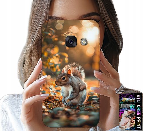 ETUI DO SAMSUNG A5 2017 - SŁODKA WIEWIÓRKA, CASE Z WŁASNYM MOTYWEM na Arena.pl