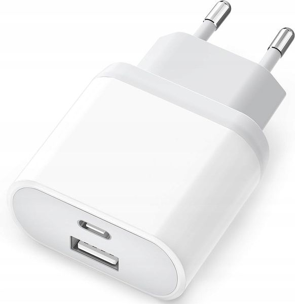 ANLIKOOL ŁADOWARKA DO TELEFONU 20W USB-C USB BIAŁA zdjęcie 1