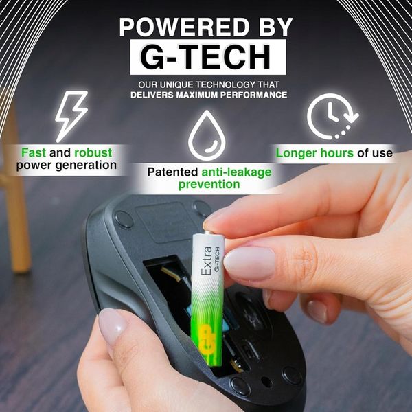 Baterie AA R6 40 szt. GP Extra G-tech alkaliczne zdjęcie 8