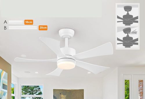 Wentylator sufitowy Surtime 8905 106 cm z oświetleniem LED i pilotem na Arena.pl