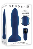 gender x sway with me wibrująca maszyna intymna z falującą funkcją 14,6 cm