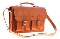 Klasyczna teczka / plecak KEMER VOOC Vintage P12 koniak