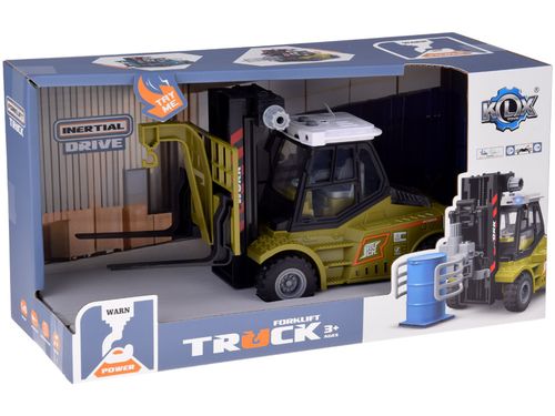 ZABAWKOWY DLA DZIECI WÓZEK WIDŁOWY Z RUCHOMYMI WIDŁAM na Arena.pl