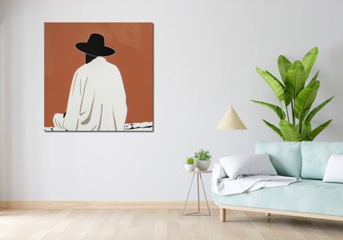 Obraz 100x100cm Rozmyślania w Oddali na Arena.pl