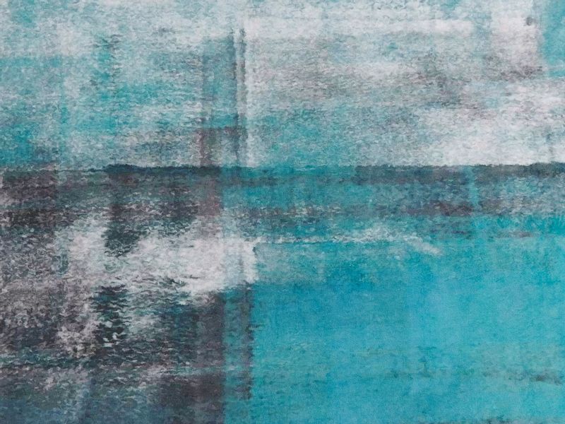 Dywan 80 x 150 cm niebieski TRABZON zdjęcie 5