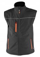 Bezrękawnik roboczy softshell roz XXXL 81-532-XXXL
