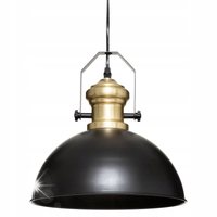 LAMPA WISZĄCA CZARNY KLOSZ lampa do kuchni LOFT