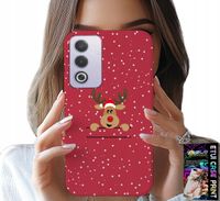 ETUI DO OPPO A80 5G - ŚWIĄTECZNY RENIFER MIKOŁAJ ŚWIĘTA +FOLIA