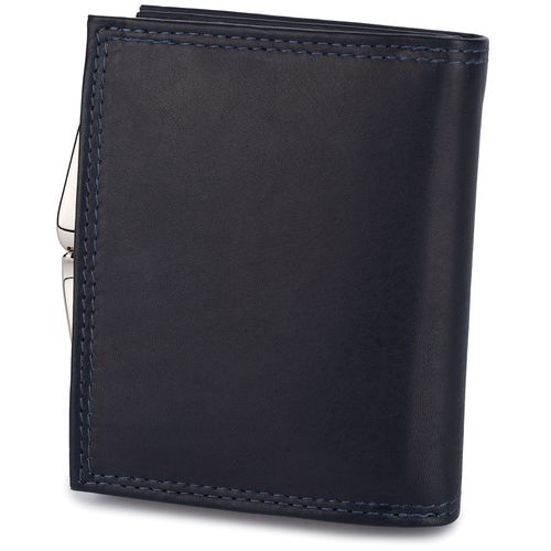 portfel damski double mini - granatowo-czarny na Arena.pl