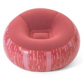 Fotel dmuchany pufa Bestway 75052 czerwony