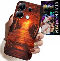 ETUI DO XIAOMI NOTE 13 PRO 4G - PARK, JESIEŃ, SPADAJĄCE LIŚCIE, PLECKI