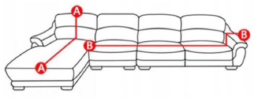 POKROWIEC NA SOFĘ KANAPĘ ELASTYCZNY ŻAKARDOWY 2os 145-185 CM na Arena.pl