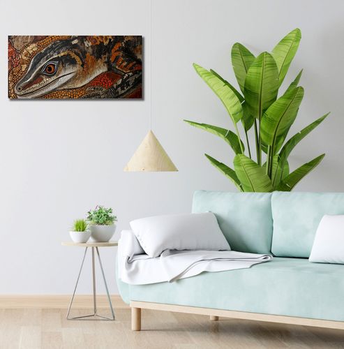 Obraz 70x30cm Oko Jaszczurki na Arena.pl