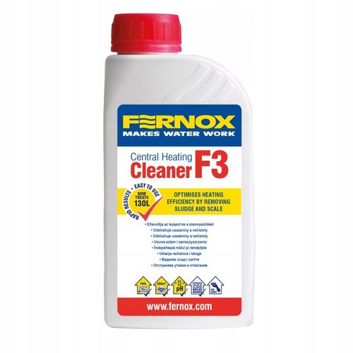 FERNOX F3 Cleaner Preparat do czyszczenia instalacji grzewczych 500 ml na Arena.pl