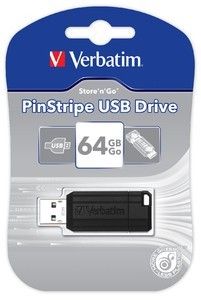 Verbatim PinStripe 64GB Black na Arena.pl