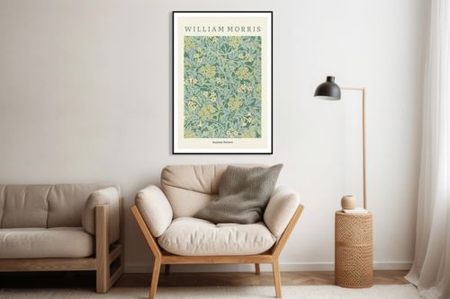 Plakat 13x18cm Design Jasmine Pattern 2, Morris Vintage do Salonu na Arena.pl