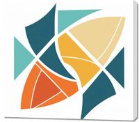 Obraz 100x90cm Geometria Wiatru