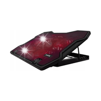 PODSTAWKA CHŁODZĄCA PODKŁADKA POD LAPTOPA LED REGULOWANA DUŻA 12-17"