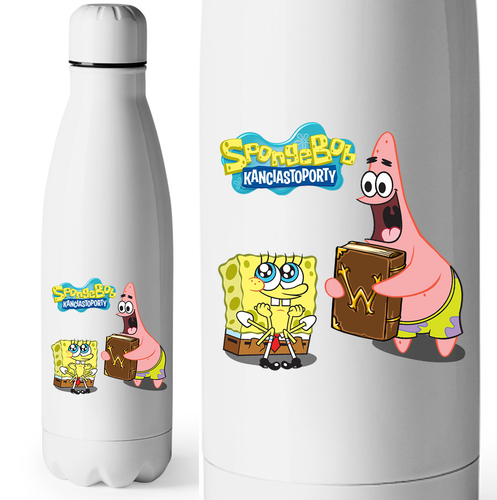Termos - Butelka Termiczna - SpongeBob Kanciastoporty na Arena.pl