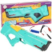 Pistolet na Wodę Elektryczny Miotacz Rekin Karabin Automatyczny - Zielony
