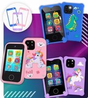 TELEFON DLA DZIECI SMARTFON ZABAWKOWY aparat kamera gry ZABAWKI DLA DZIECI