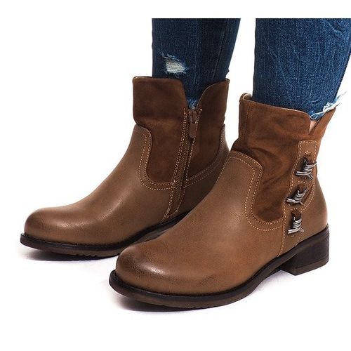 Ocieplane Botki 4417 Camel r.38 na Arena.pl