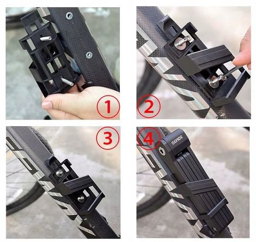 Blokada rowerowa składana PAKKO z uchwytem i 2 kluczami 85cm (E011) na Arena.pl