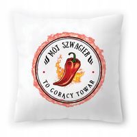 Poduszka Dla Szwagra Na Urodziny Na Prezent Z Nadrukiem Ze Zdjęciem