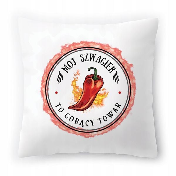 Poduszka Dla Szwagra Na Urodziny Na Prezent Z Nadrukiem Ze Zdjęciem zdjęcie 1