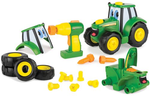 Zbuduj traktor Johnny John Deere na Arena.pl