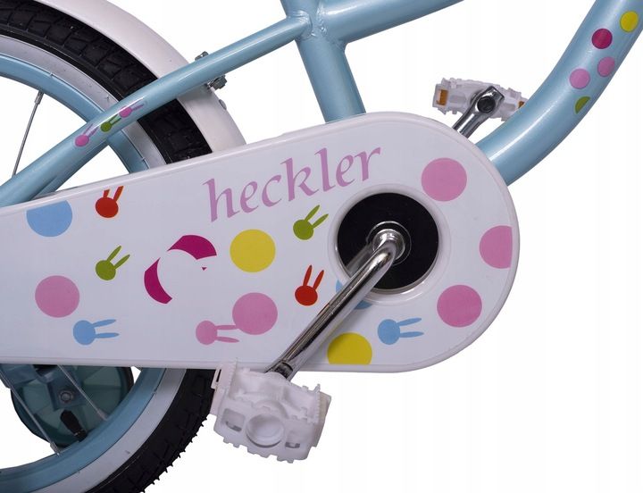 Rowerek dziecięcy Heckler Rainbow 16" Blue / White zdjęcie 8