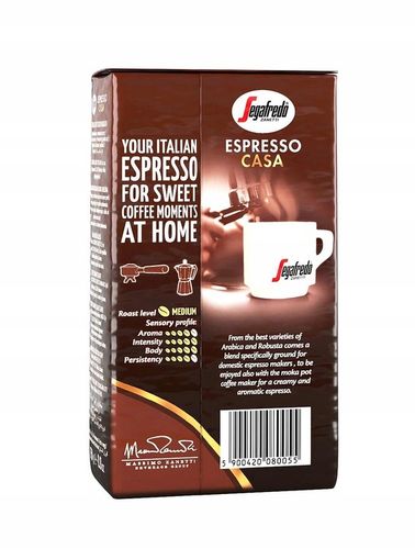 Kawa mielona Segafredo Espresso Casa 4 x 250g na Arena.pl