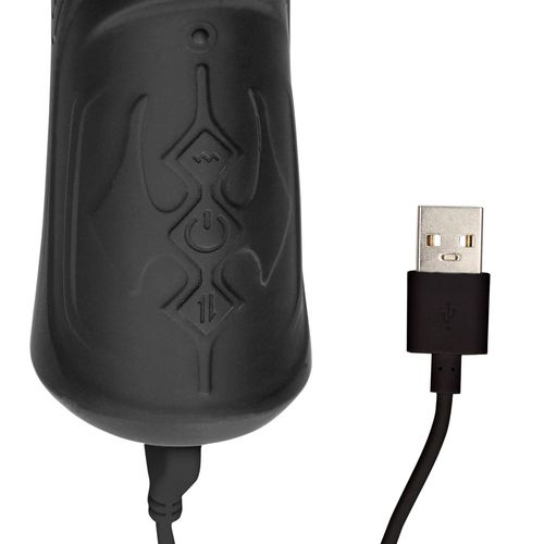 Hand Held Vibrating And Thrusting Sex Machine - Black na Arena.pl