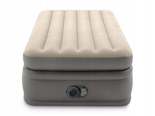 MATERAC DMUCHANY WELUROWY ŁÓŻKO INTEX Z POMPKĄ na Arena.pl