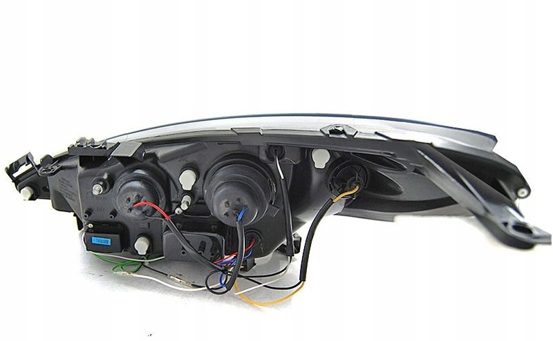 LAMPY REFLEKTORY DO PEUGEOT 207 OD 2006 DO 2012 DAYLIGHT CHROME zdjęcie 3