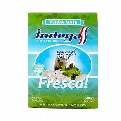 Yerba Mate Indega Fresca Compuesta Terere 0,5kg 500g na Arena.pl