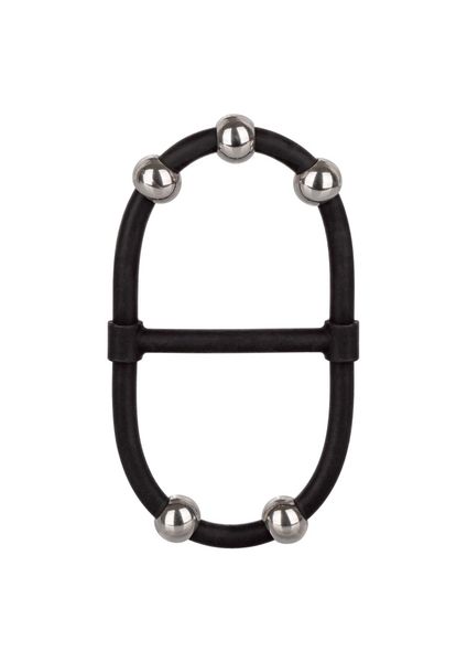 Beaded Dual Silicone Maximizer Black zdjęcie 1