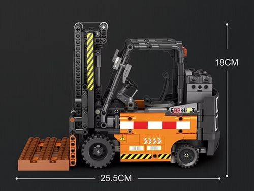 ZESTAW KONSTRUKCYJNY  STEROWANY WÓZEK WIDŁOWY na Arena.pl