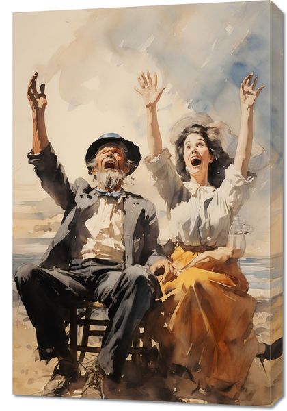 Obraz 60x90cm Chwile Radości zdjęcie 1