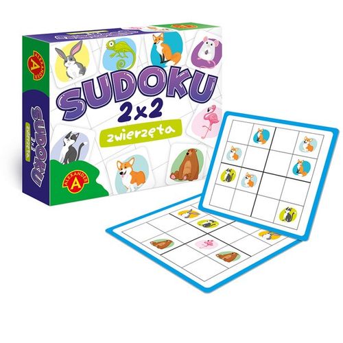 Gra Sudoku 2X2 Zwierzęta na Arena.pl