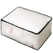 Organizer XL z suwakiem na pościel ubrania pojemnik na koce kołdrę