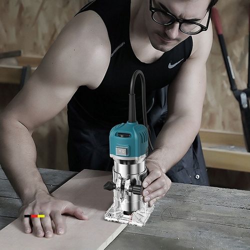 Frezarka górnowrzecionowa 800 W,metalowy korpus,niebieskie na Arena.pl