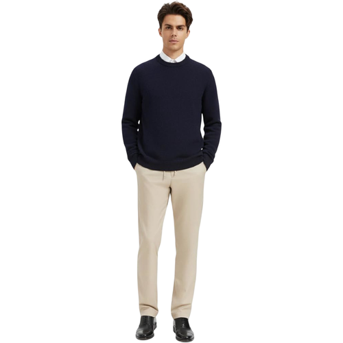 Spodnie Męskie Chino Beżowe Regular Fit Materiałowe Wizytowe Elastyczne XXL na Arena.pl