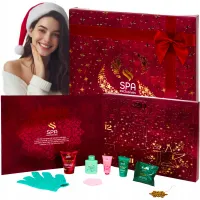 Kalendarz Adwentowy Prostokąt Kosmetyki Na Prezent Dla Nastolatki Kobiet