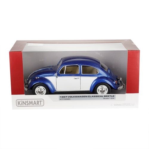Model 1:24, 1967 VW Classical Beetle, niebieski na Arena.pl
