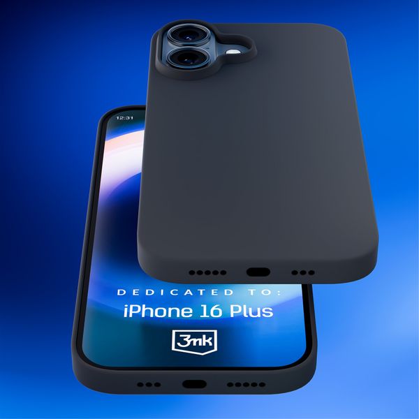 Apple iPhone 16 Plus - 3mk Hardy Silicone MagCase Graphite zdjęcie 9