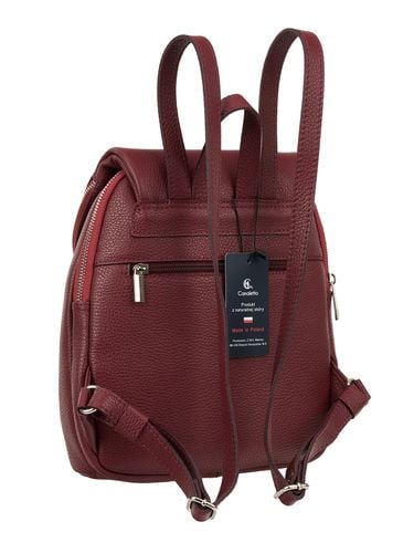 Mały plecak Canaletto z groszkowanej skóry licowej – elegancja i funkcjonalność PD455s109-A na Arena.pl