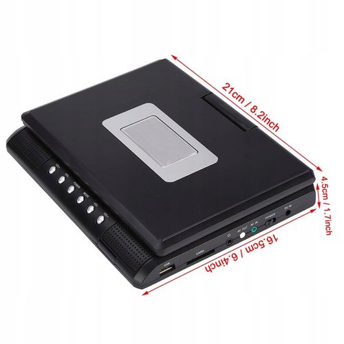 ODTWARZACZ DVD 7,8-CALOWY WYŚWIETLACZ PRZENOŚNY ODTWARZACZ DVD DLA DZIECI na Arena.pl